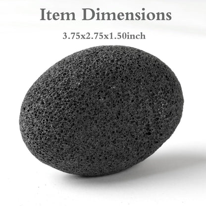 Borogo pumice stone after use hanging to dry