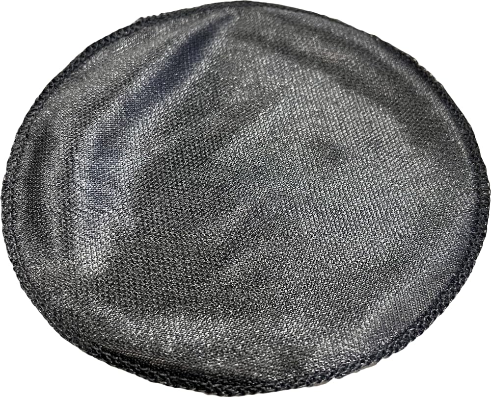 Two black circular crown compression patches for 360 waves