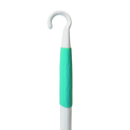 Person using Miracle Foot Brush in shower for easy cleaning