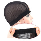 Side view of Ytbyt U part wig cap showing adjustable fit