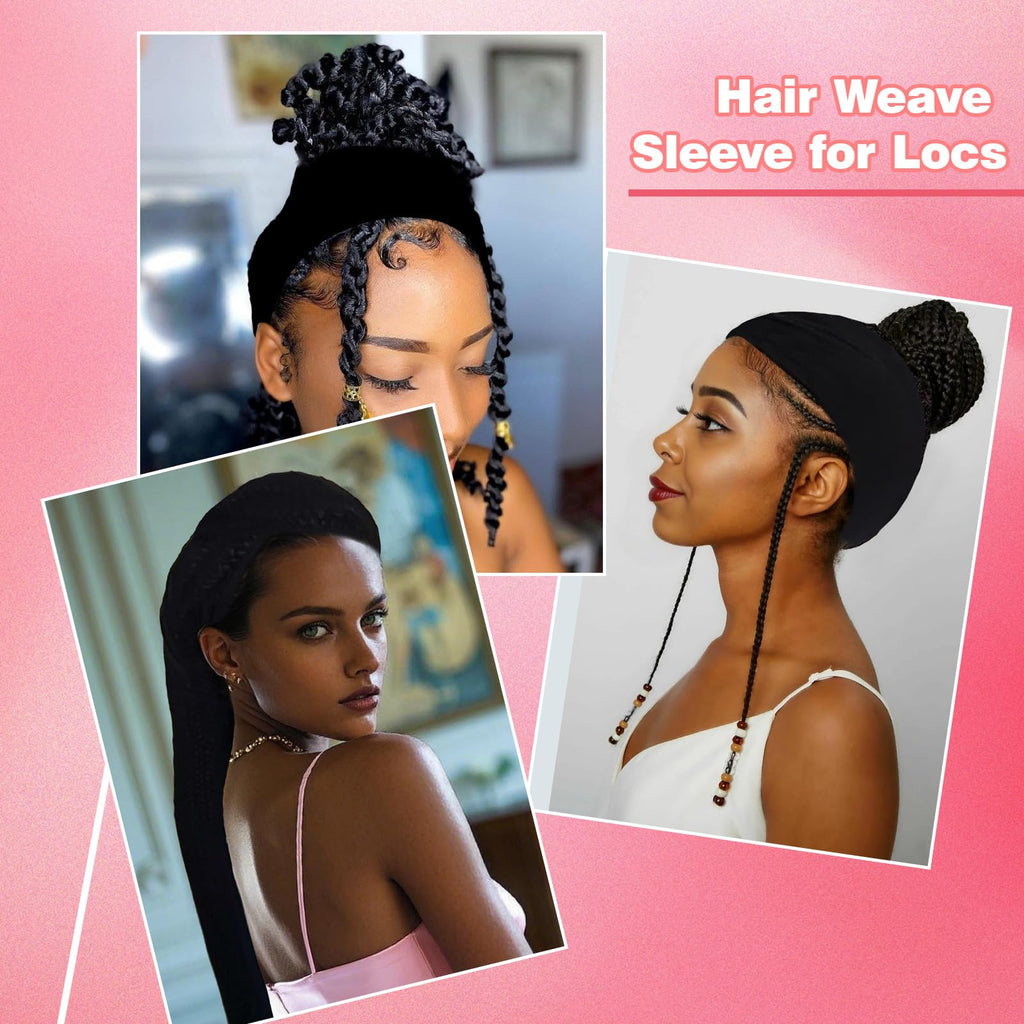 Premium protective styling mesh cap showcasing the non-slip elastic perimeter band for comfort