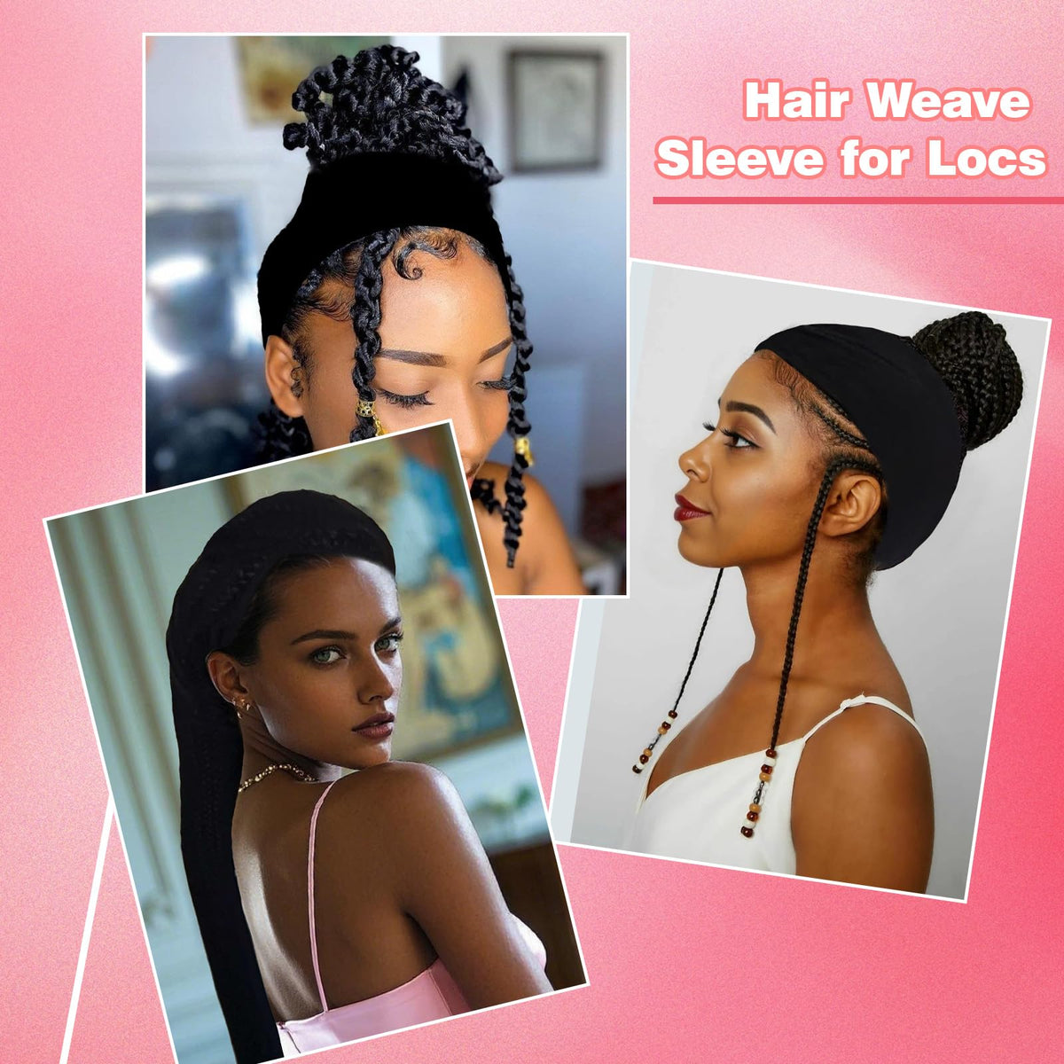 Premium protective styling mesh cap showcasing the non-slip elastic perimeter band for comfort