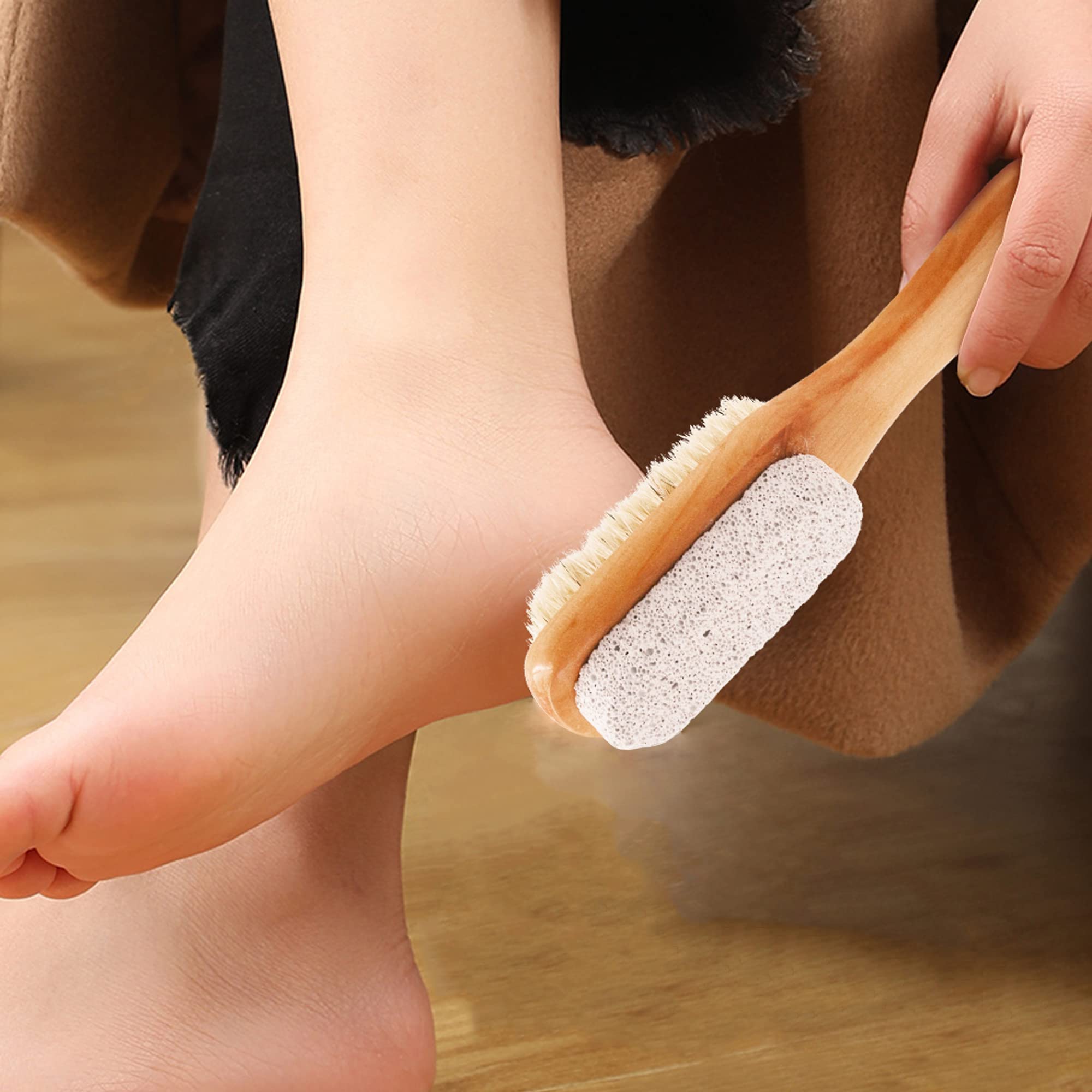 Close up of natural pumice stone for callus removal