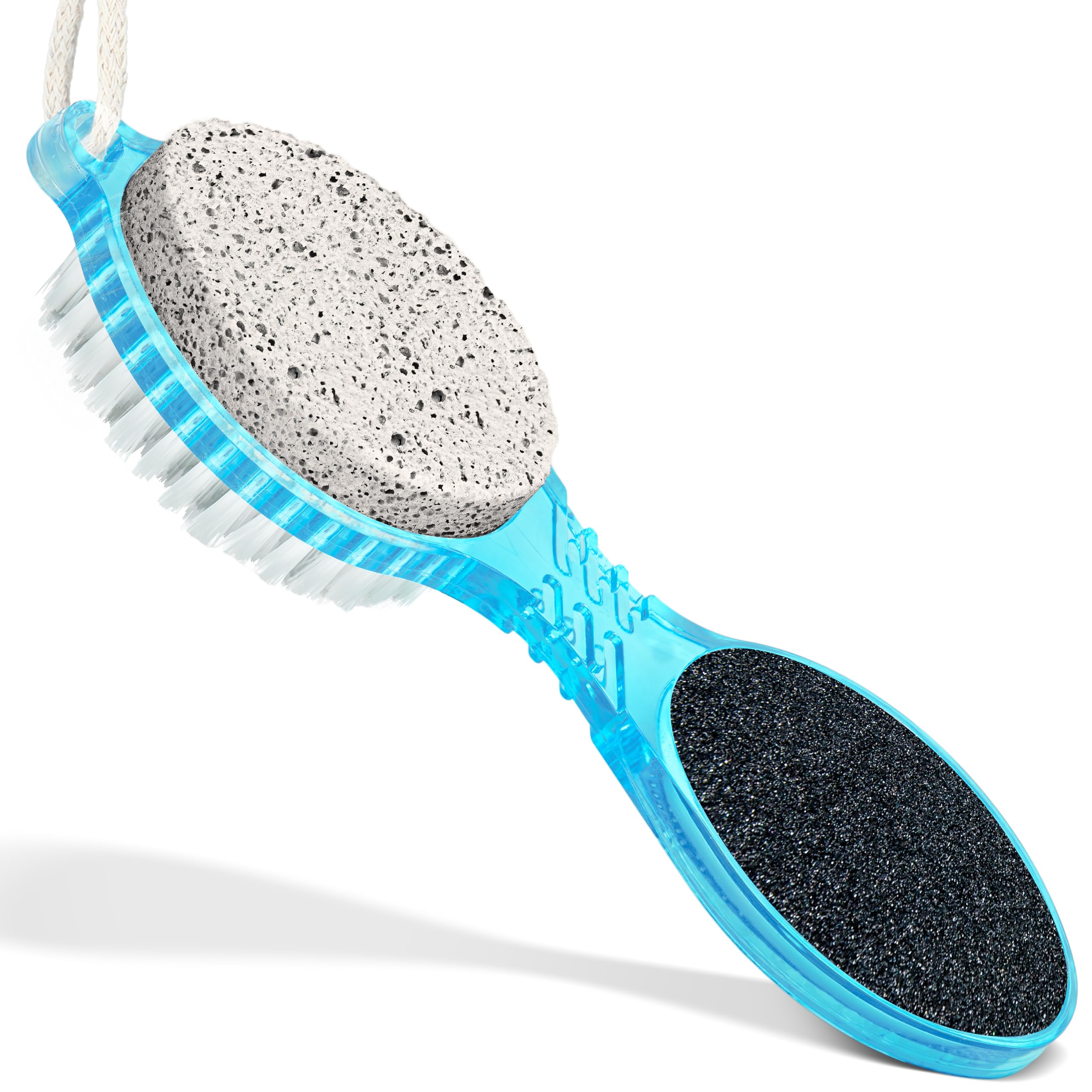 DecorRack foot scrubber with pumice stone and metal file