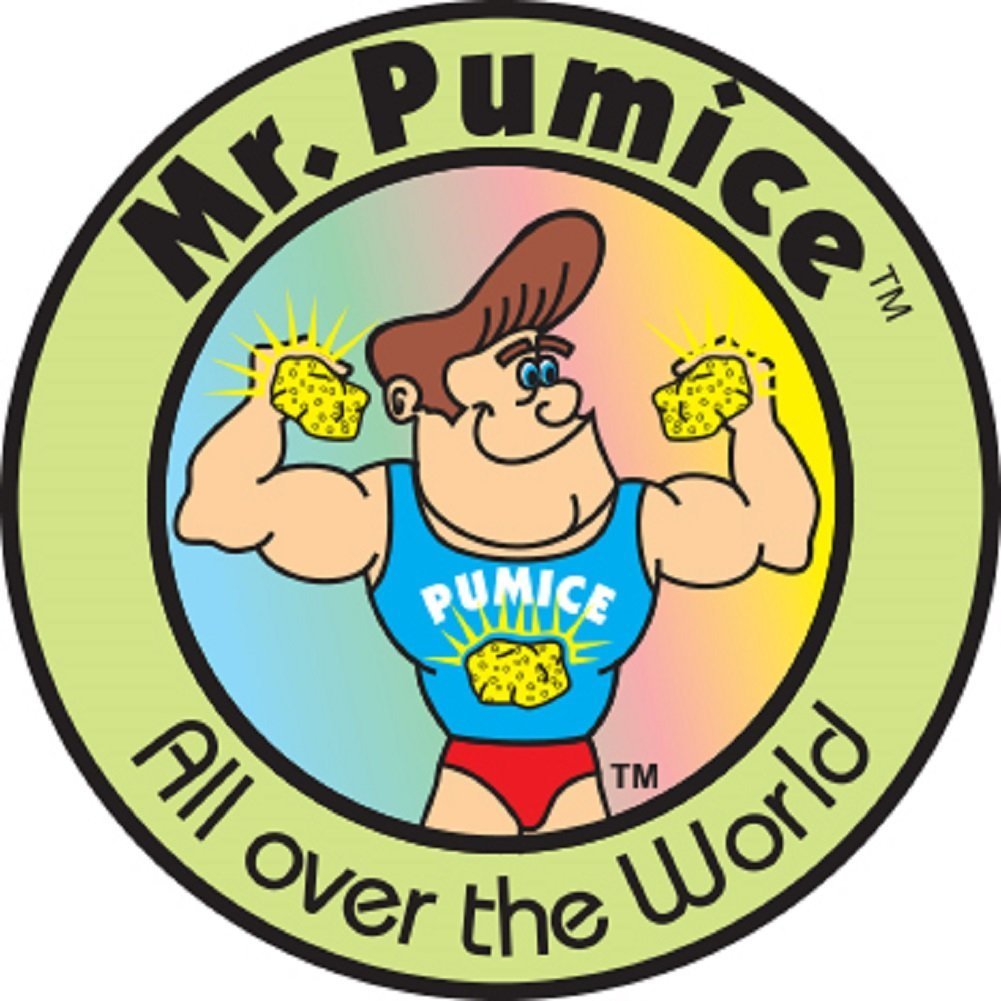 Close up of Mr. Pumice Callus Terminator bottle for smooth feet