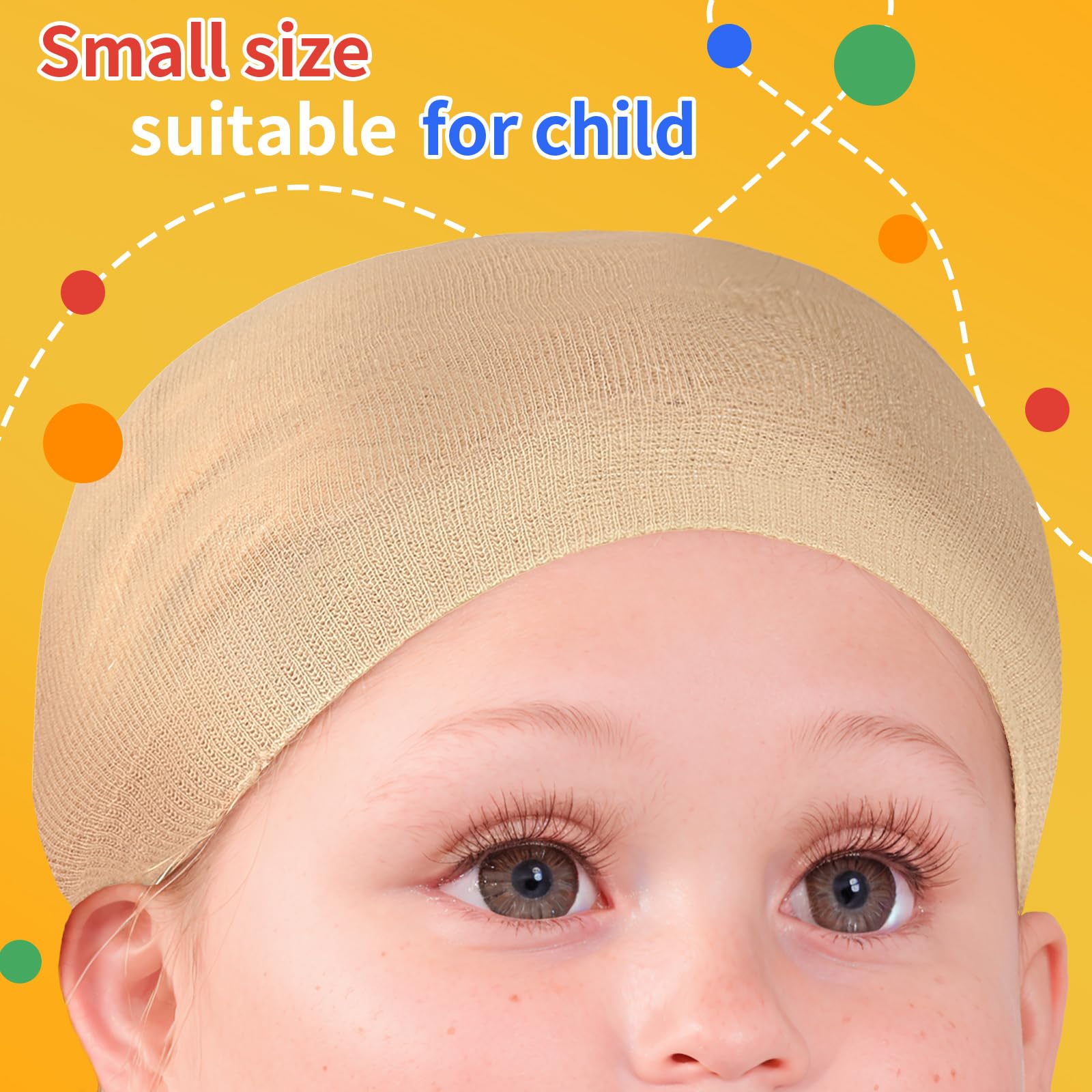 Stretchy nylon material texture of Fandamei wig cap