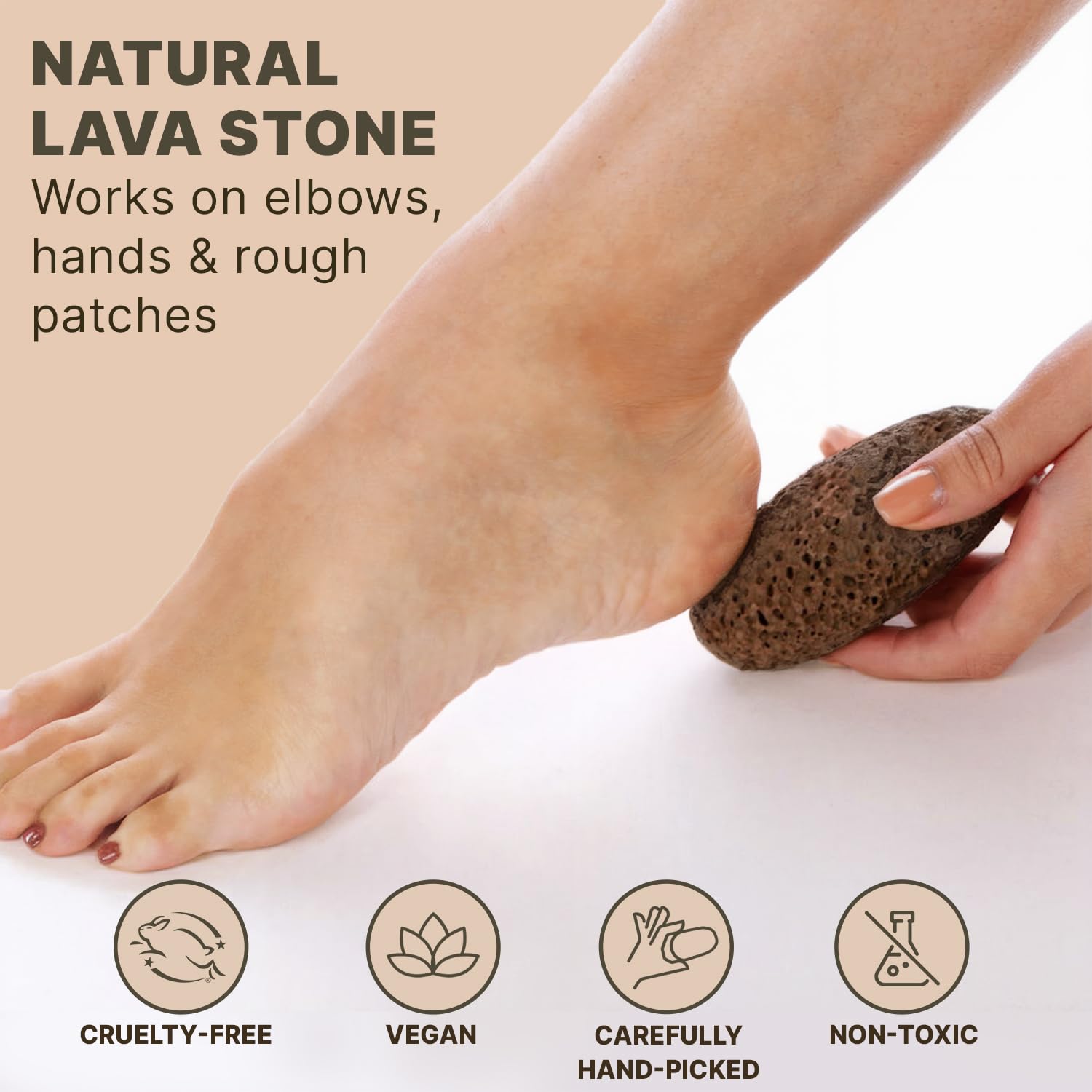 Beauty by Earth skincare tool package demonstrating premium presentation for professional foot care.