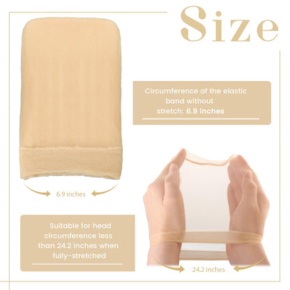 Top view of non-slip band on Z-Charmmy HD wig accessory