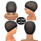 Atimiaza Wig Cap showing stitched guideline map detail