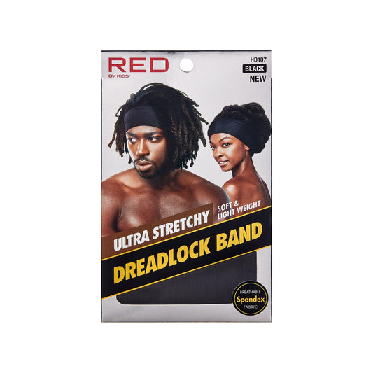 Red by Kiss silky spandex hair wrap side profile