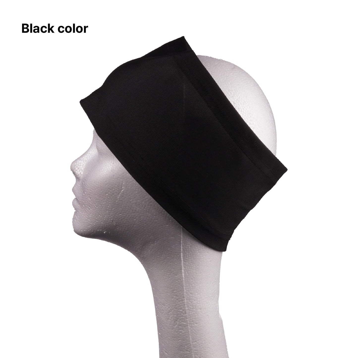 Extra wide dreadlock tube showing stretchable fabric