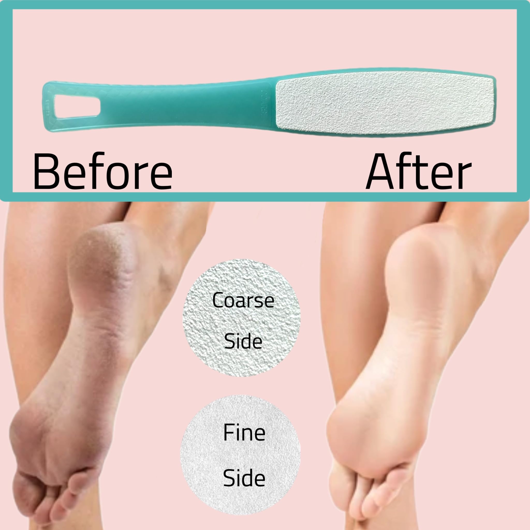 Side profile of Alazco pedicure callus remover tool
