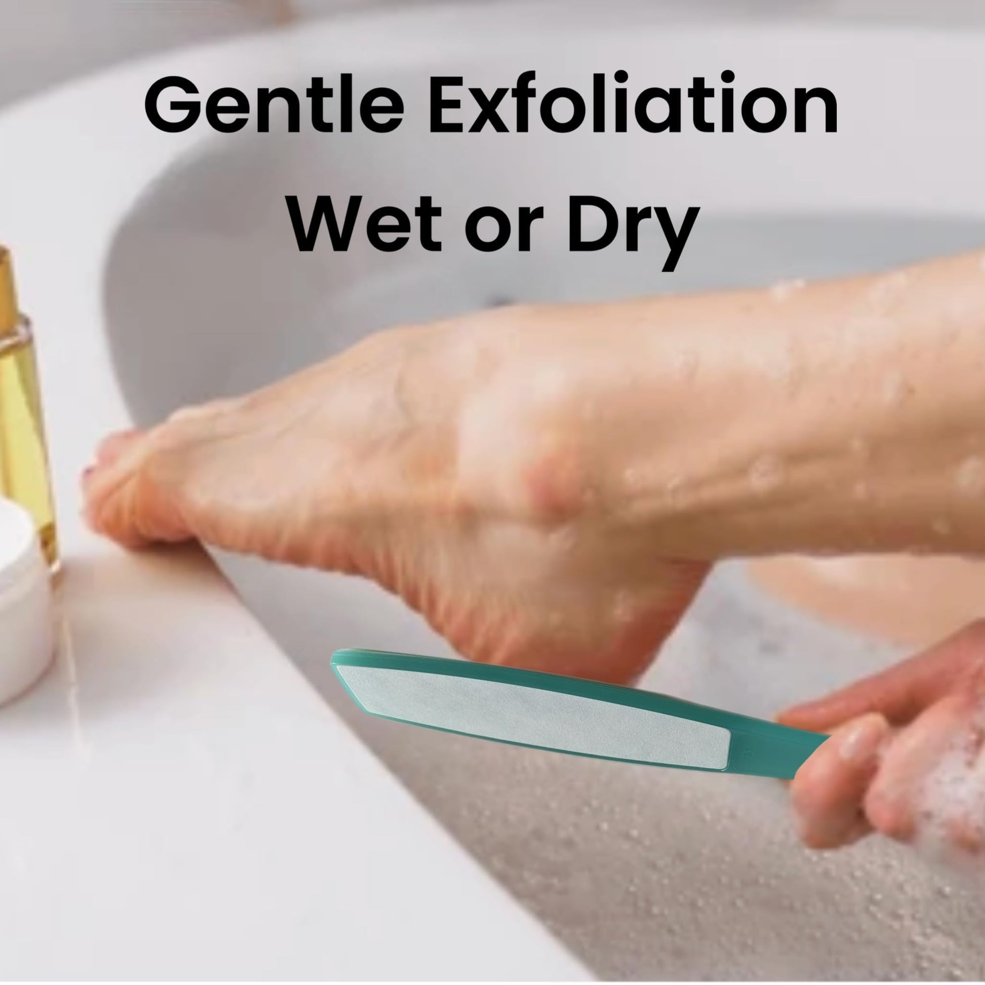 Alazco foot file being held for pedicure