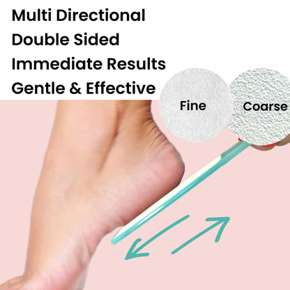 Durable ABS plastic handle of Alazco foot scraper