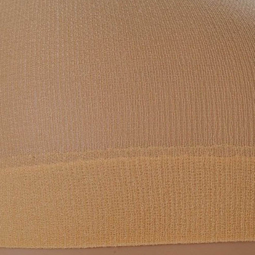 Close up of Omorfieer soft nylon stocking wig cap material