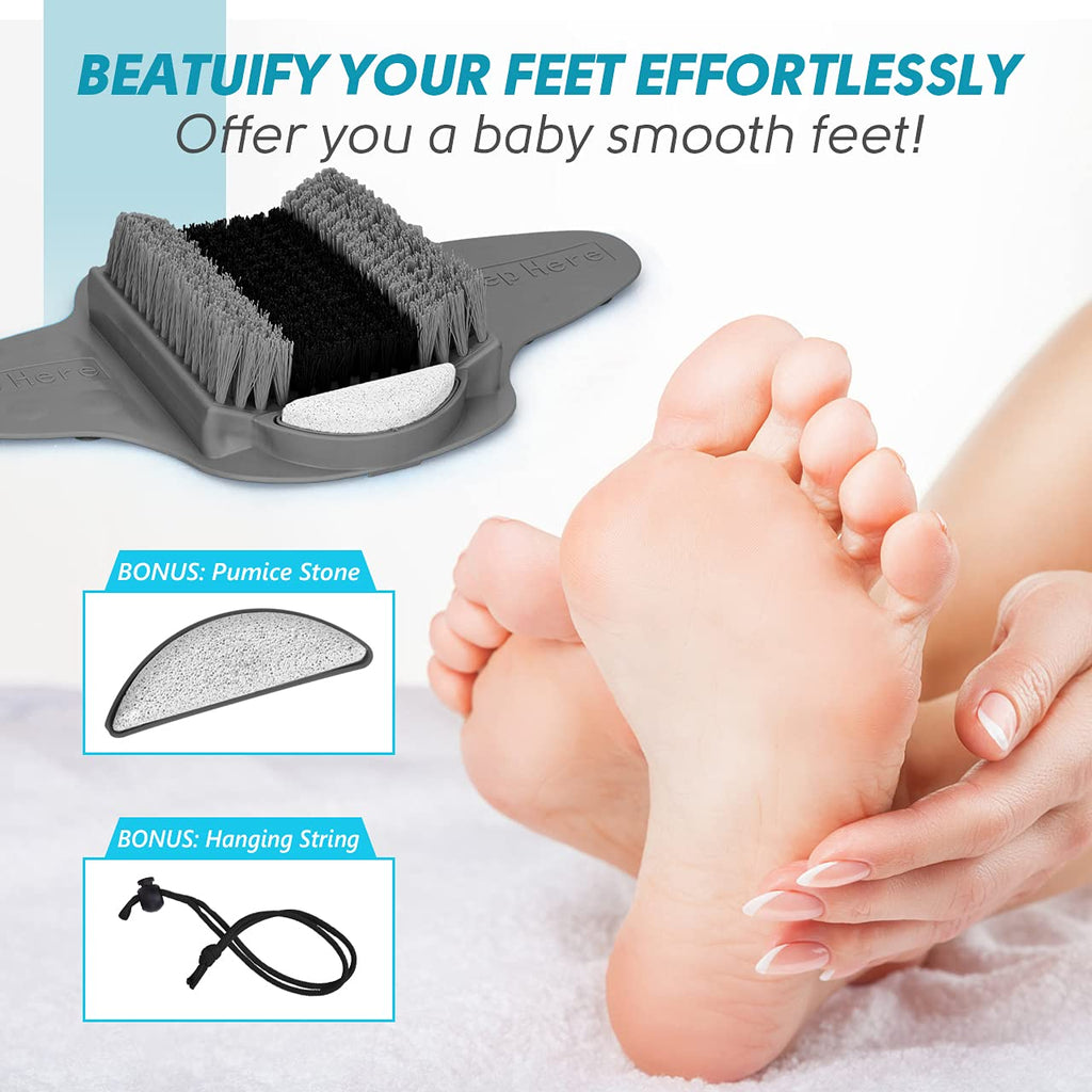Beskar foot care mat showing ergonomic contoured design
