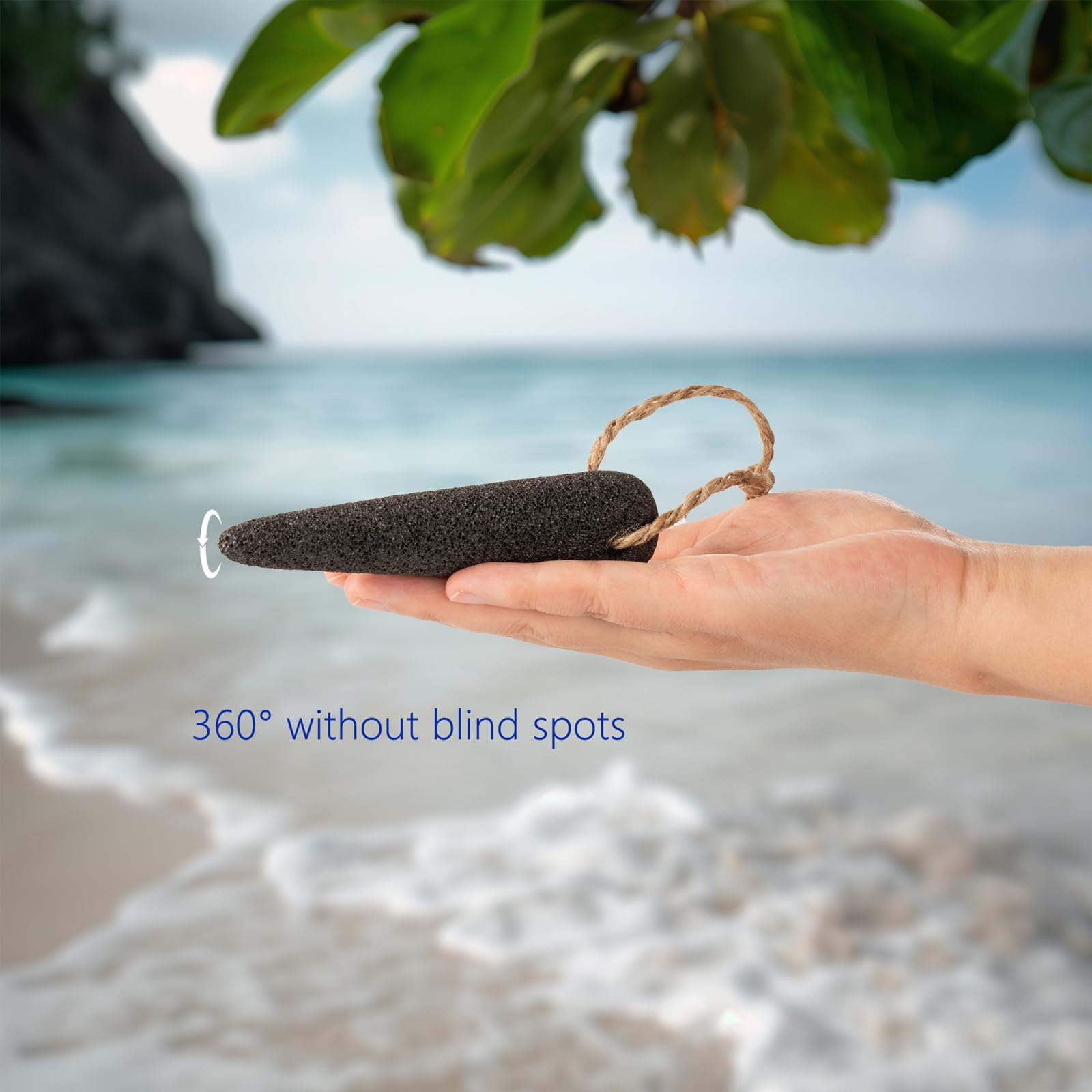 CopesFuda volcanic foot scrubber for dead skin removal