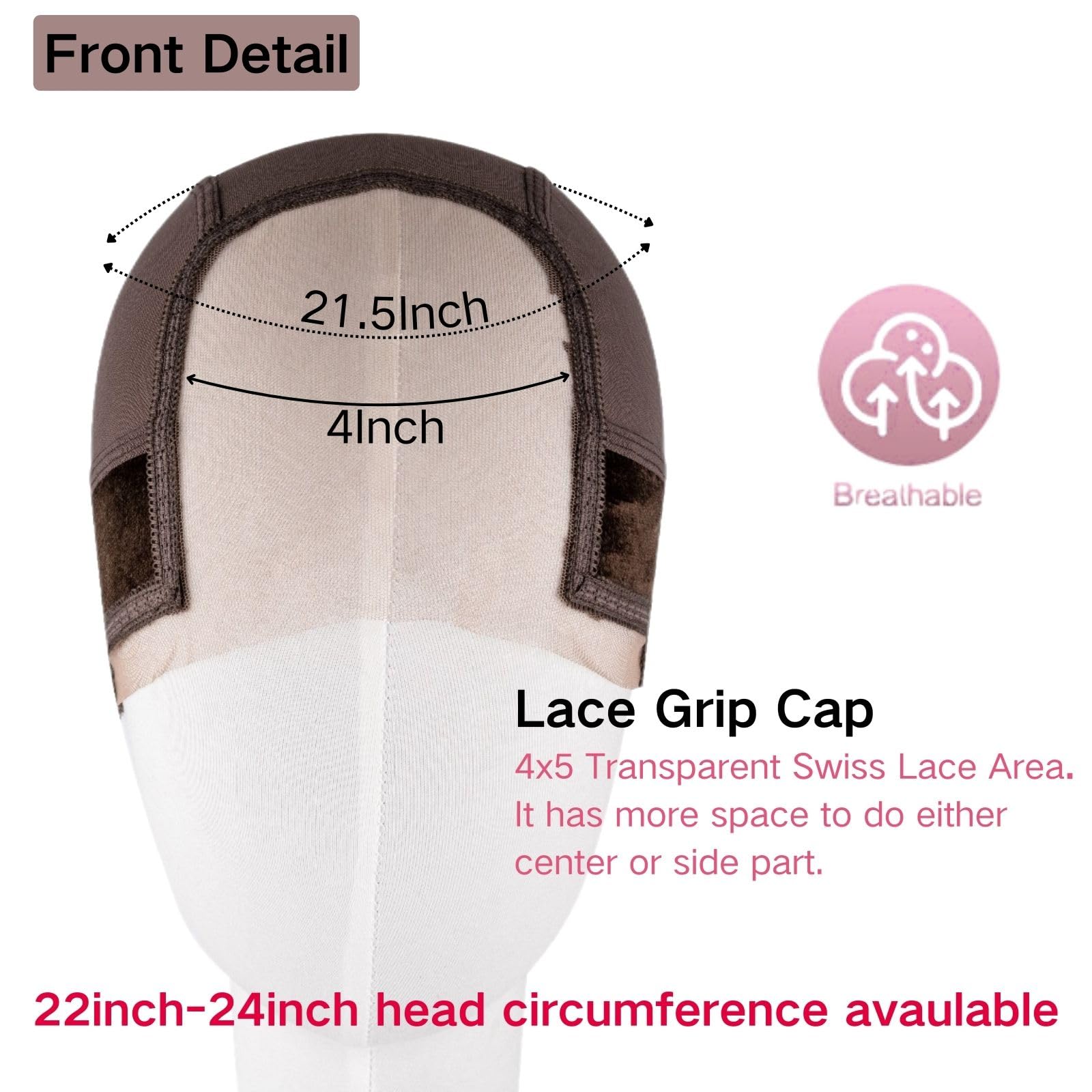 Side profile view showing the fit of the Isshin Beauty cap