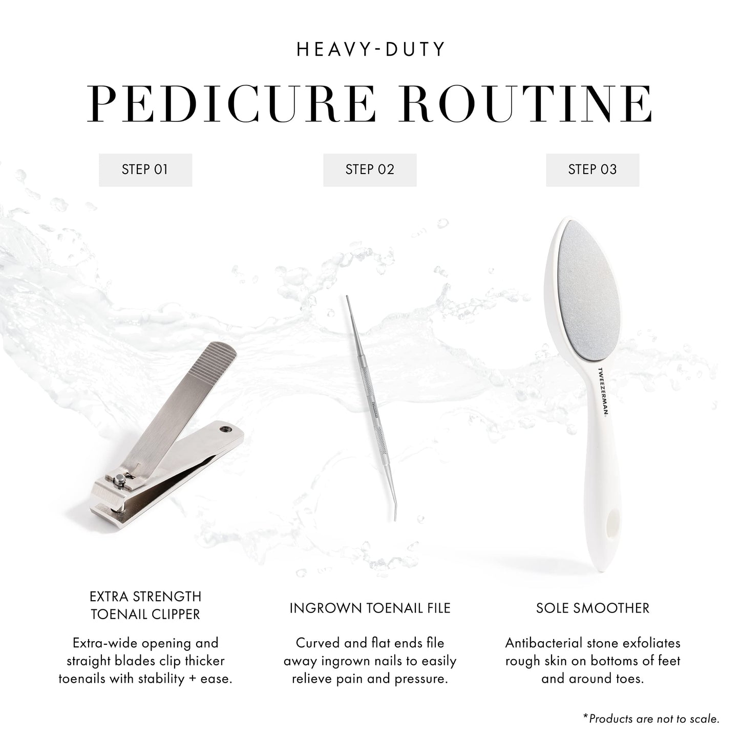 Side profile of Tweezerman ceramic foot exfoliator