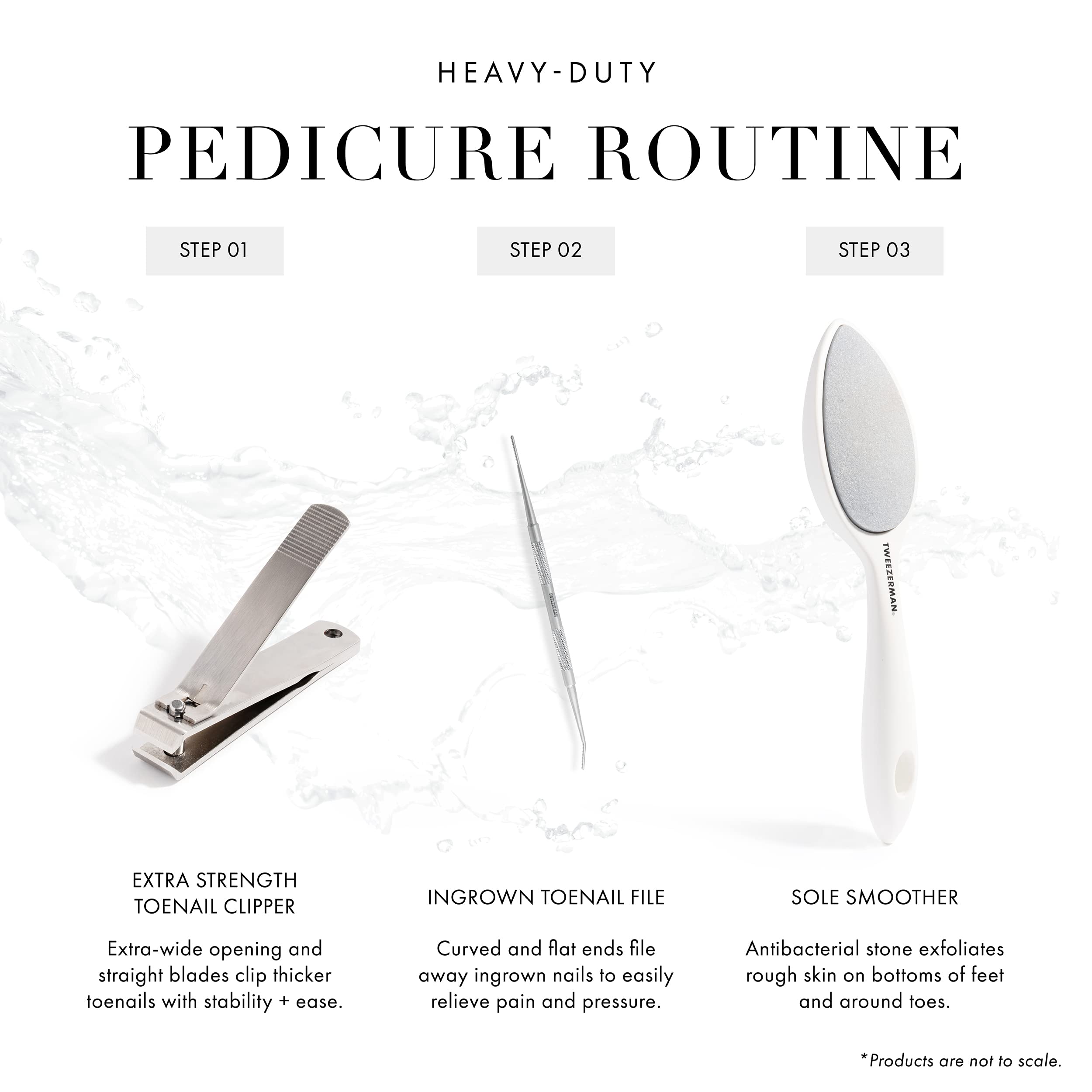 Side profile of Tweezerman ceramic foot exfoliator