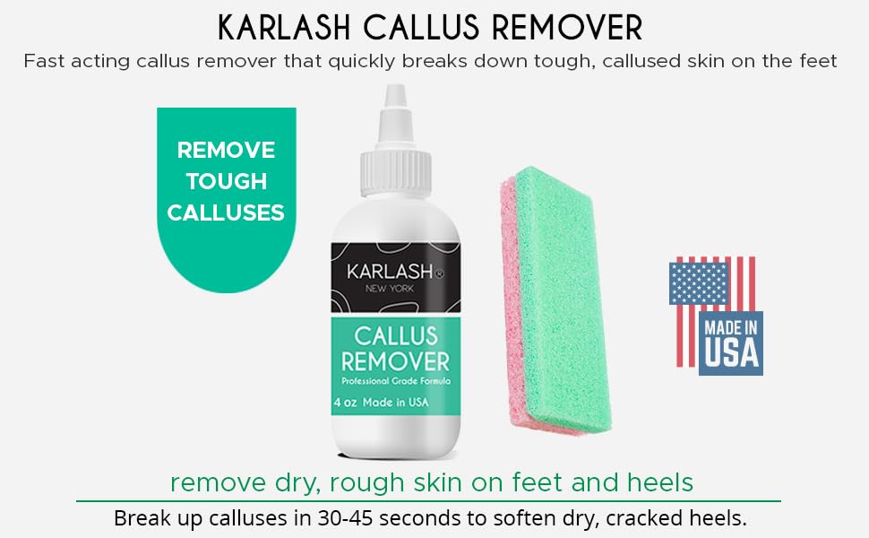Professional callus remover gel bottle 4 fluid ounce