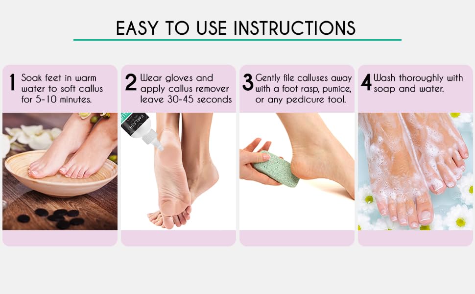 Foot pumice stone scrubber included in Karlash kit