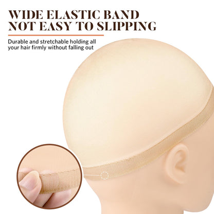 Morgles wig cap packaging showing 20 piece count