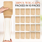 Side profile view of Morgles ultra thin wig cap