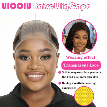 Close up of non-slip material on UIOOIU wig gripper