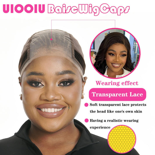 Close up of non-slip material on UIOOIU wig gripper