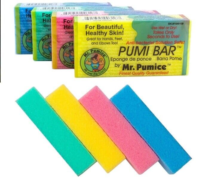 Side profile of Mr. Pumice Pumi Bar showing grit