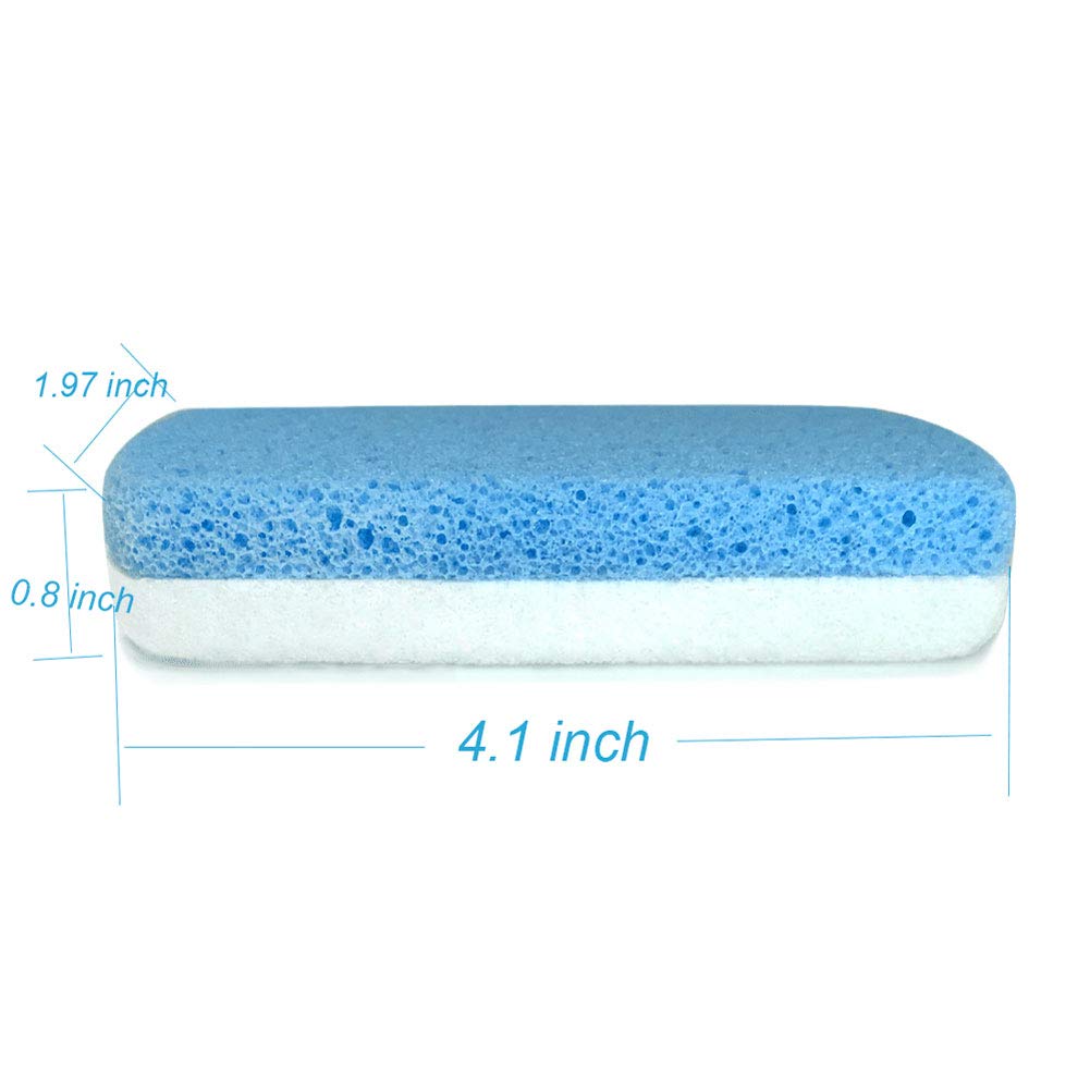 Using Maryton glass pumice stone to exfoliate heels