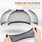 Elastic band detail on Morgles weaving hair net