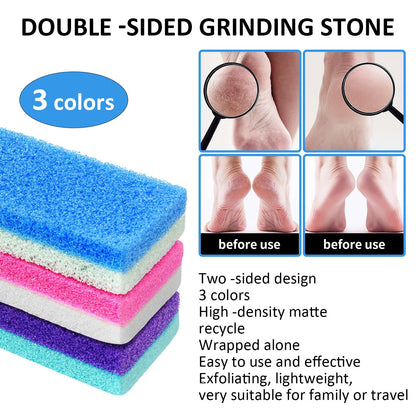 Hand holding Leifire pedicure pumice stone for feet