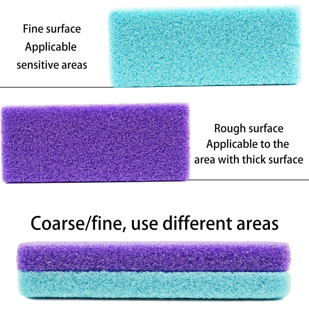 Leifire pumice stone pack showing coarse and medium texture
