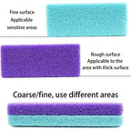 Leifire pumice stone pack showing coarse and medium texture