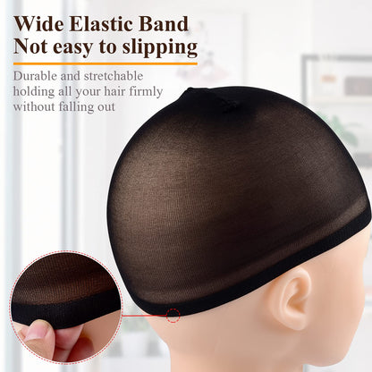 Morgles wig cap elastic band detail
