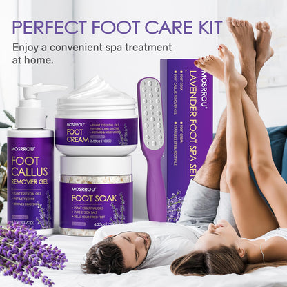 Mosrrou 4-piece pedicure gift set for women and men