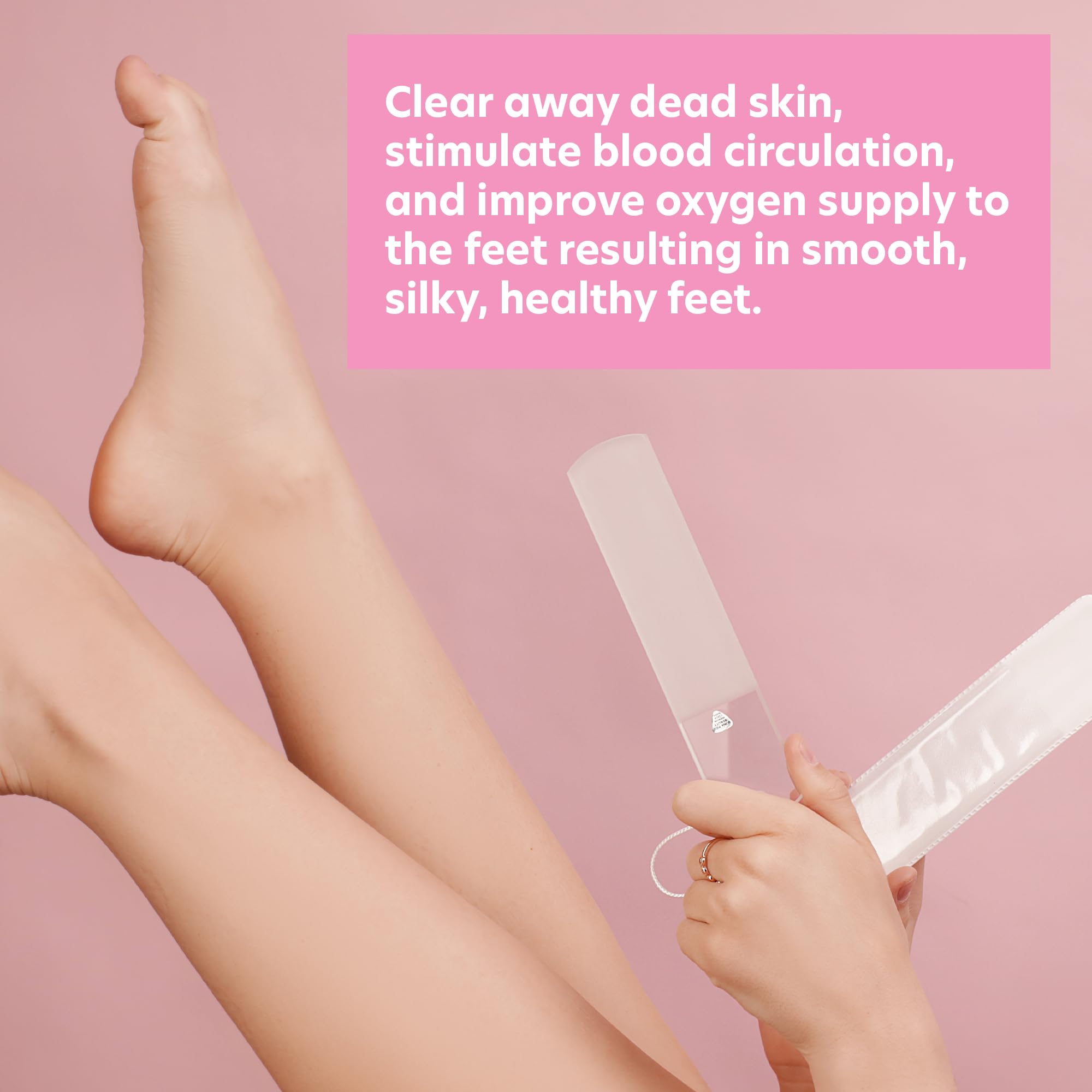 Bona Fide Beauty foot scraper texture detail