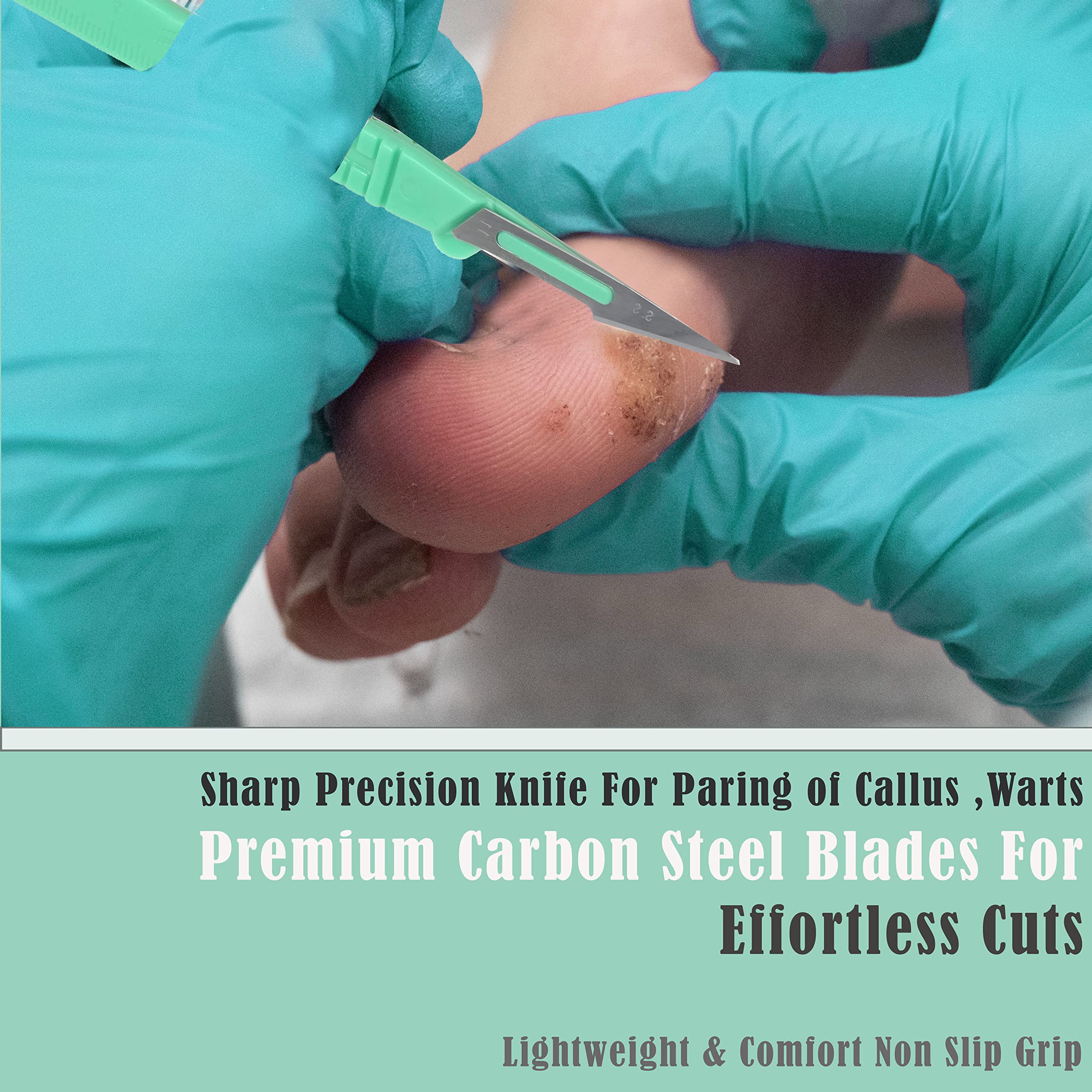 Sterile foil packaging for A2Z Scilab disposable scalpels