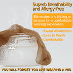 BEEOS 4 piece wig cap set packaging
