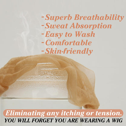 Stretchy breathable Beeos wig cap packaging
