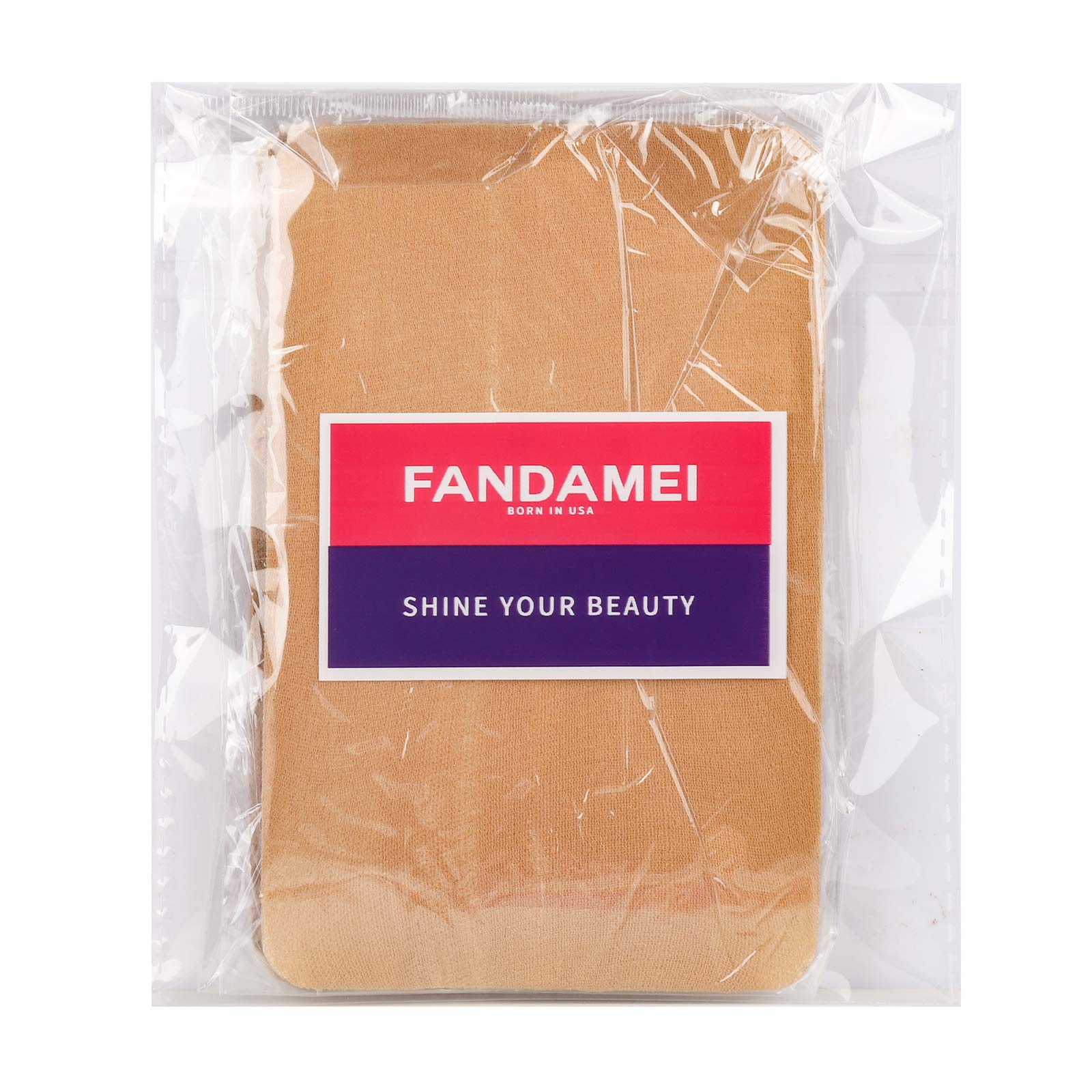 Fandamei light brown wig caps for lace front wigs