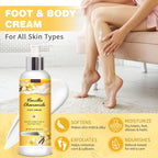 Deep hydrating urea cream for dry cracked feet