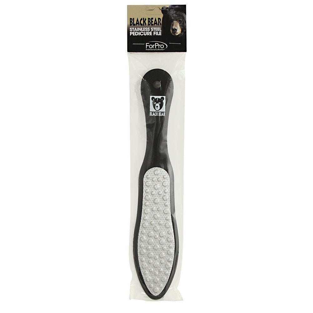 ForPro professional collection double sided foot rasp showing the medium dot pattern smoothing surface