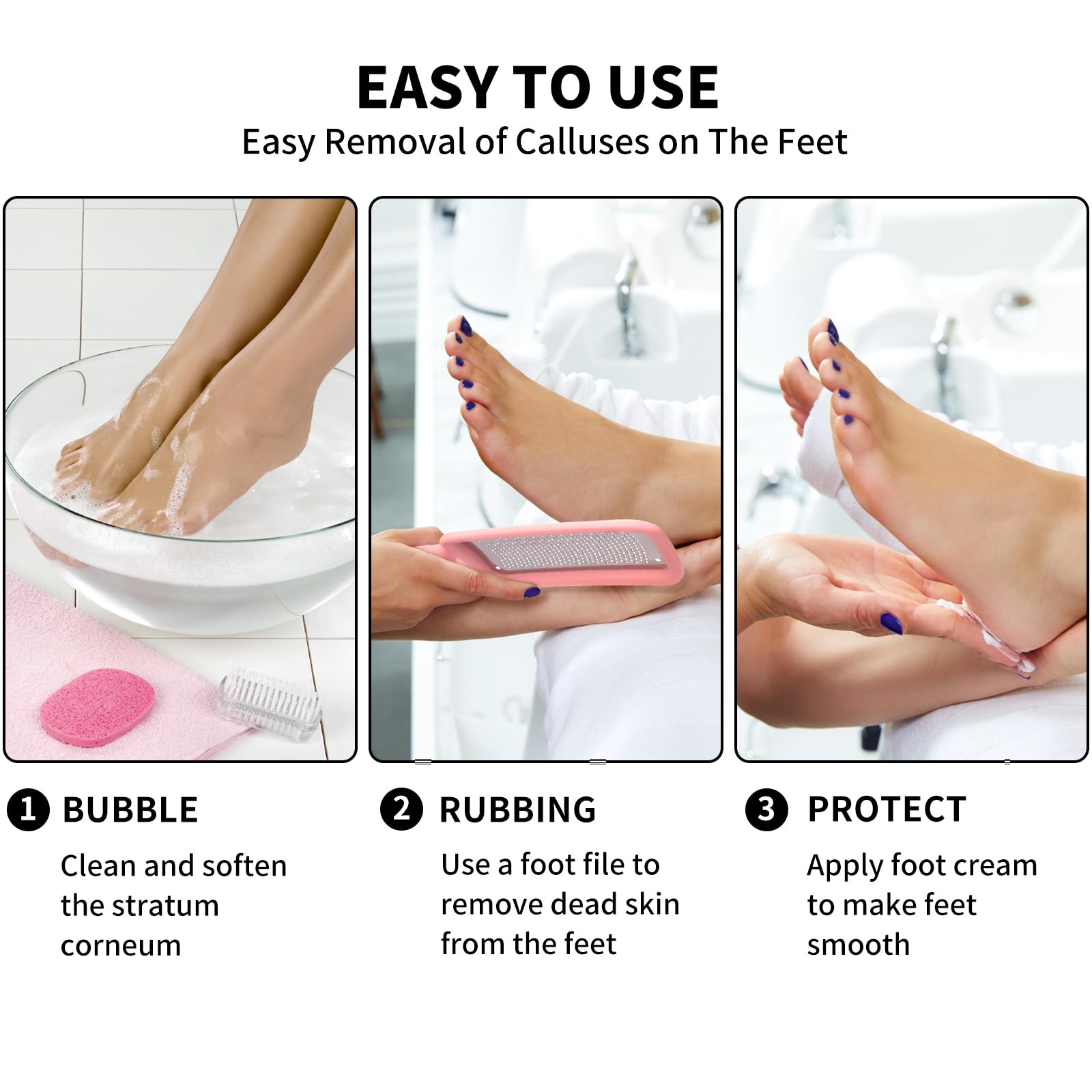 Generic Pedicure File showing hanging hole