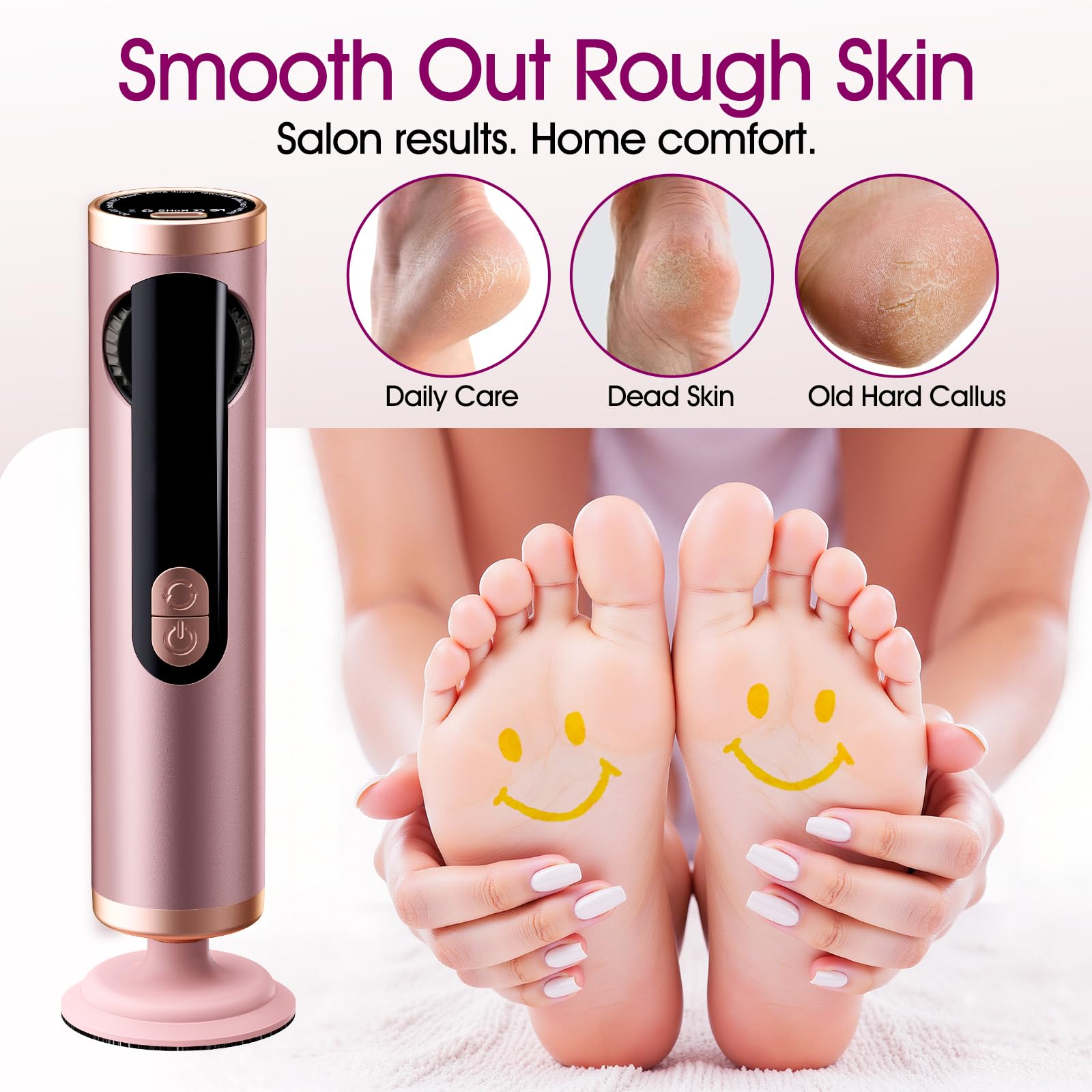 Bicboz foot care tool with Type-C charging cable