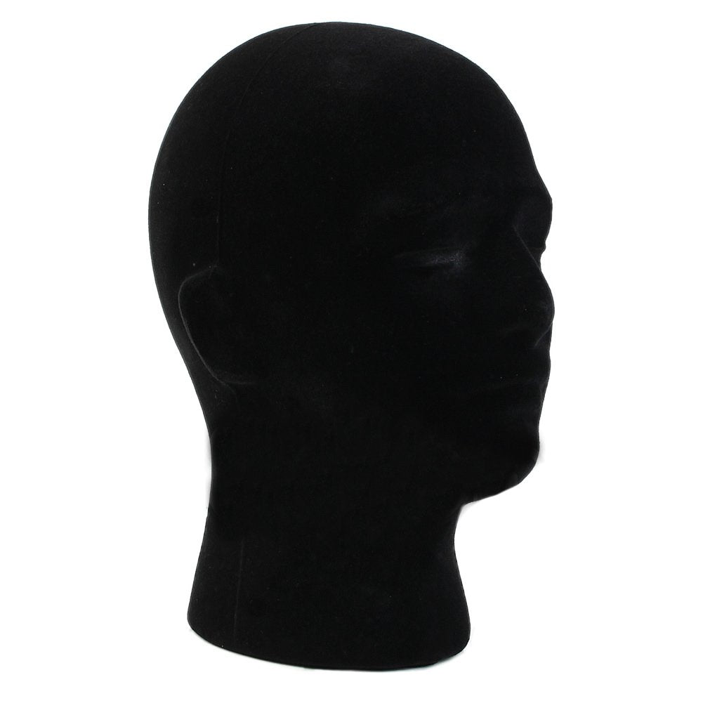 Side profile of Liamtu foam mannequin head for hat display