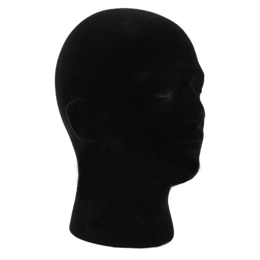 Side profile of Liamtu foam mannequin head for hat display