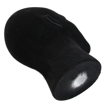 Liamtu mannequin head with headphones attached for storage